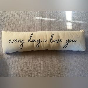 I love you pillow
